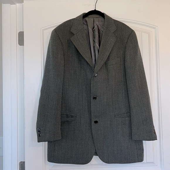 Boss Hugo Boss 3 button Suit blazer Jacket size 42R - Picture 2 of 7